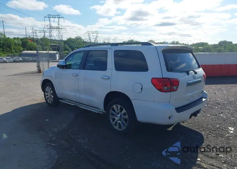 2012 Toyota Sequoia Limited 5.7L V8 из США, поврежденный, VIN 5TDJY5G12CS069153